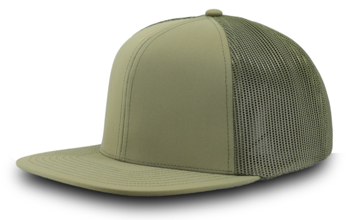 Zapped Headwear General Flat Bill Hat - Loden