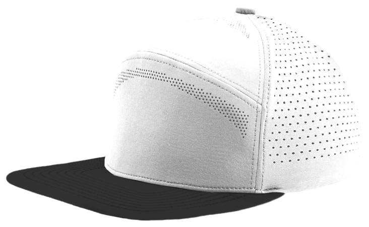Zapped Headwear Osprey Elite Hat - Off White-Black bill
