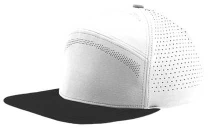 Zapped Headwear Osprey Elite Hat - Off White-Black bill