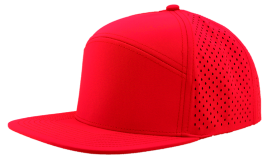 Zapped Headwear Youth Osprey 7-Panel Hat - Cardinal