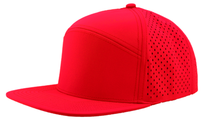 Zapped Headwear Youth Osprey 7-Panel Hat - Cardinal