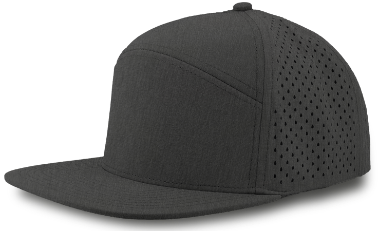 Zapped Headwear Osprey 7-Panel Hat - Graphite