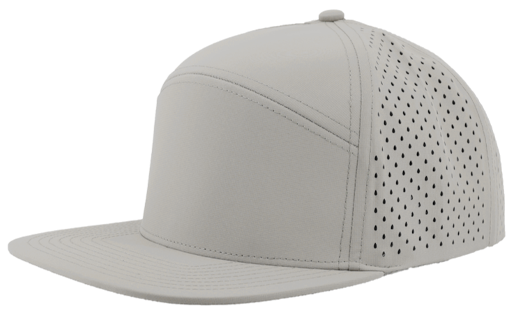 Zapped Headwear Osprey 7-Panel Hat - Silver