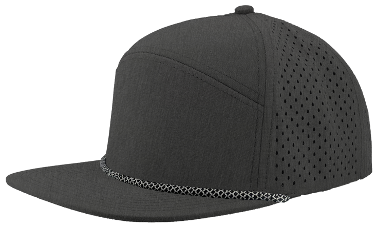 Zapped Headwear Osprey R+ Rope Hat - Graphite-Grey Chainlink rope