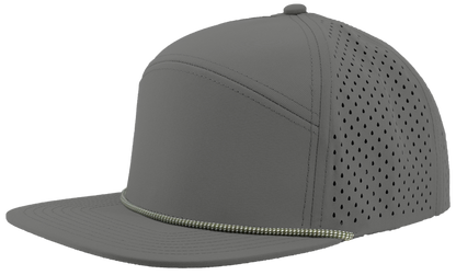 Zapped Headwear Osprey R+ Rope Hat - Grey- Grey Grid