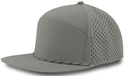 Zapped Headwear Osprey R+ Rope Hat - Heather Grey- Grey twisted rope