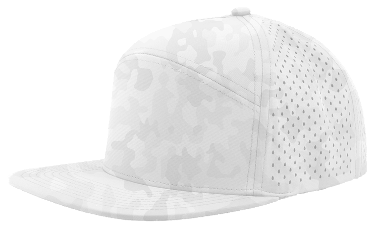 Zapped Headwear Osprey 7-Panel Hat - Snow Camo