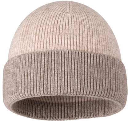 Zapped Headwear Heather Cuff Beanie - Heather Tan/tan cuff