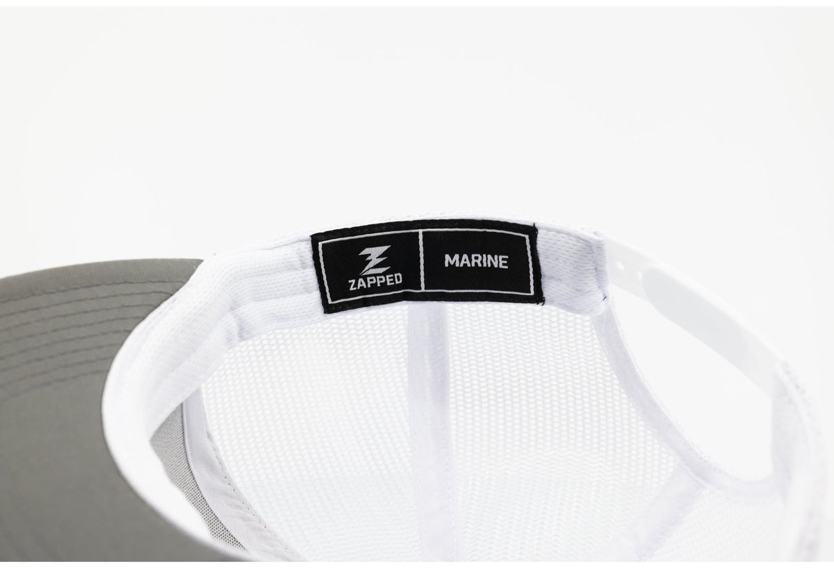 Zapped Headwear Marine 5-Panel Mesh-Back Hat