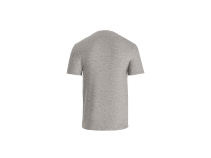 Battle Born Nevada Wolf T-Shirt - Premium DTF Printed Graphic Tee in Light Heather Grey | Battle Born Clothing - Shop Battle Born Clothing