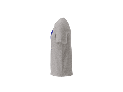 Battle Born Nevada Wolf T-Shirt - Premium DTF Printed Graphic Tee in Light Heather Grey | Battle Born Clothing - Shop Battle Born Clothing