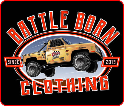 Battle Born Square Body Chevy Truck Tee - Shop Battle Born Clothing