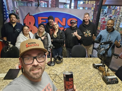 Being Blunt Trucker Cap - Premium Embroidered Yupoong Snapback for J.Biggs Morning Show Fans | Battle Born Clothing - Shop Battle Born Clothing