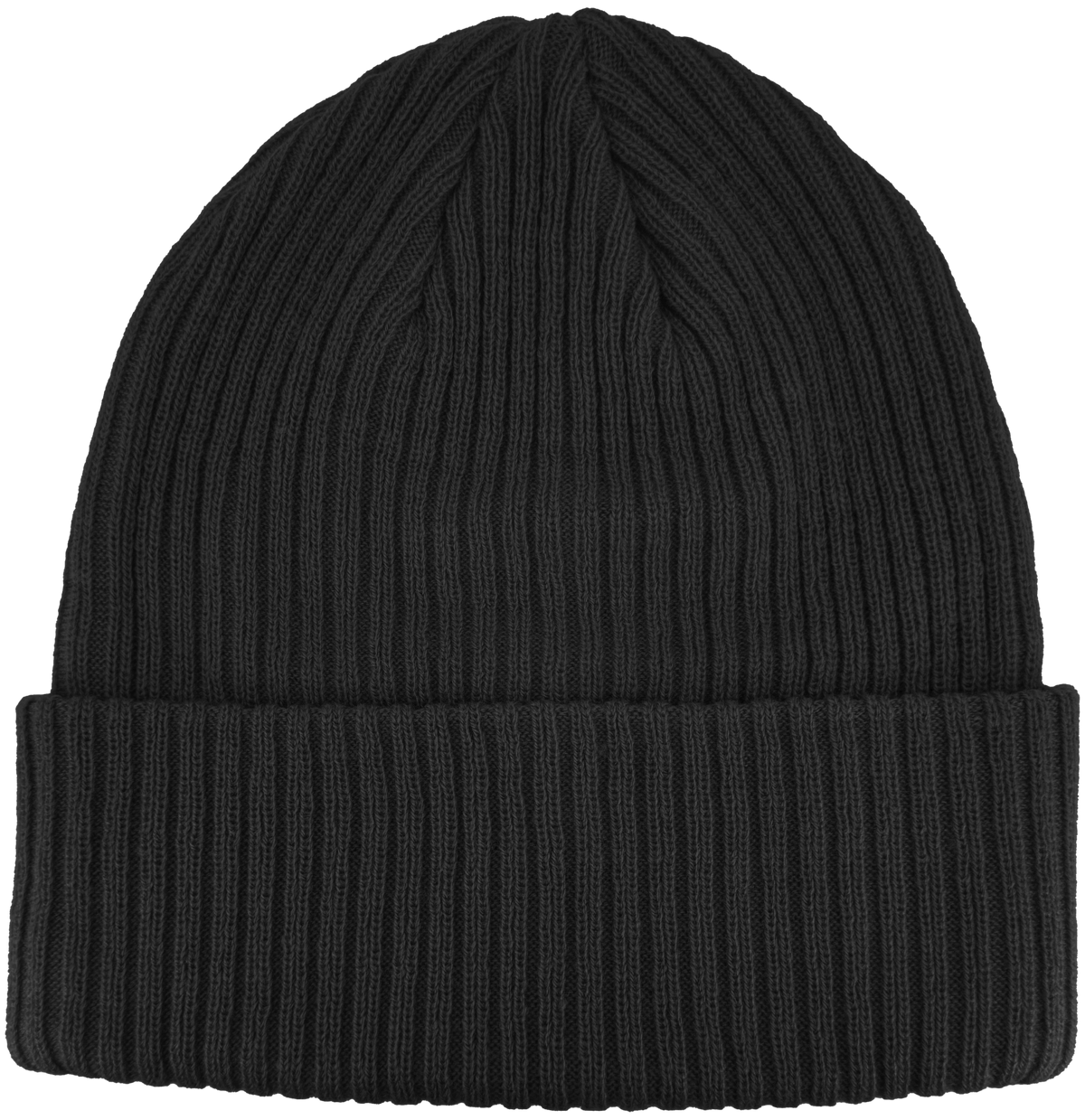 Zapped Headwear Knitted Cuff Beanie - Black