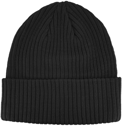 Zapped Headwear Knitted Cuff Beanie - Black