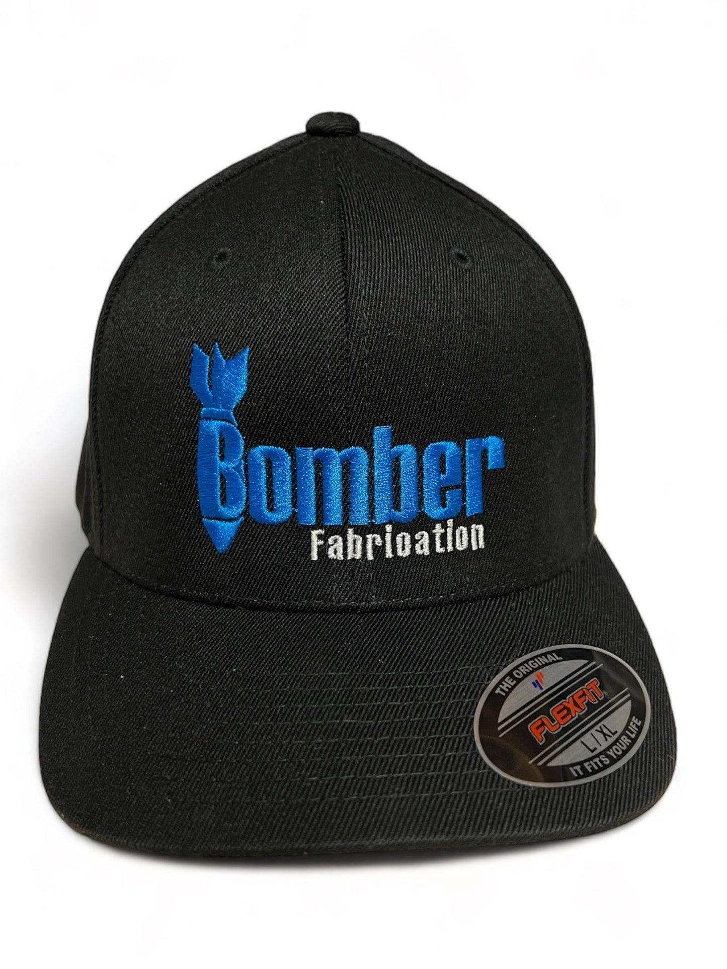 Bomber Fabrication Embroidered Flex Fit Hat - Shop Battle Born Clothing