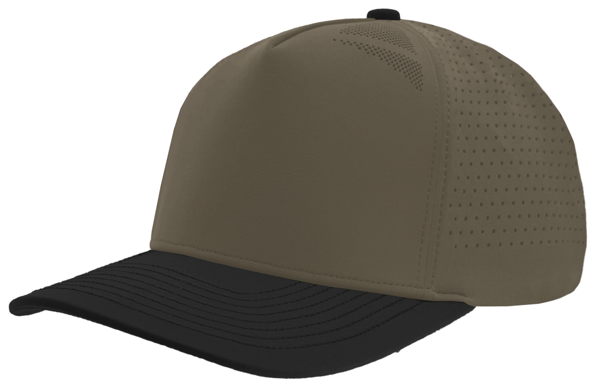 Zapped Headwear Blackhawk Elite Hat - Brown/Black bill