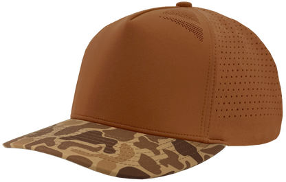 Zapped Headwear Blackhawk Elite Hat - Brown/Brown old school camo