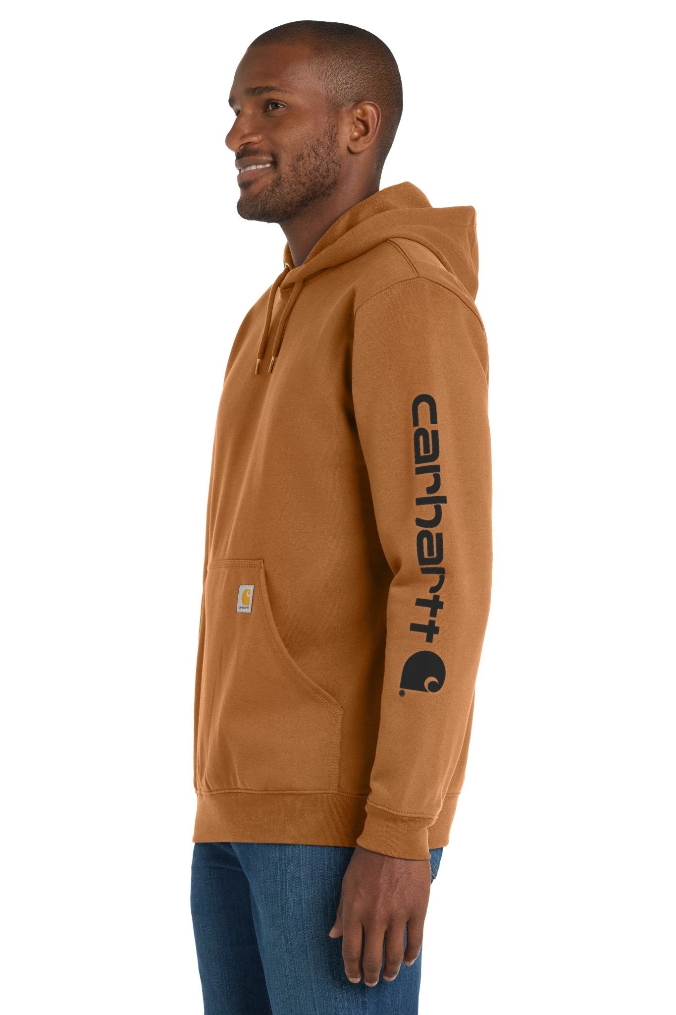 Carhartt® Midweight Hooded Logo Sweatshirt | CTK288 | Battle Born Clothing - Shop Battle Born Clothing