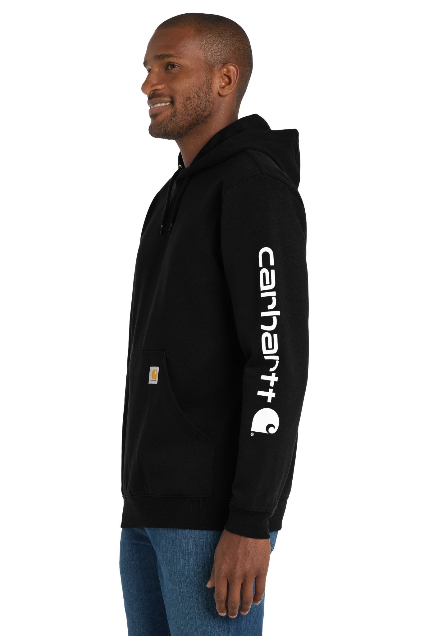 Carhartt® Midweight Hooded Logo Sweatshirt | CTK288 | Battle Born Clothing - Shop Battle Born Clothing