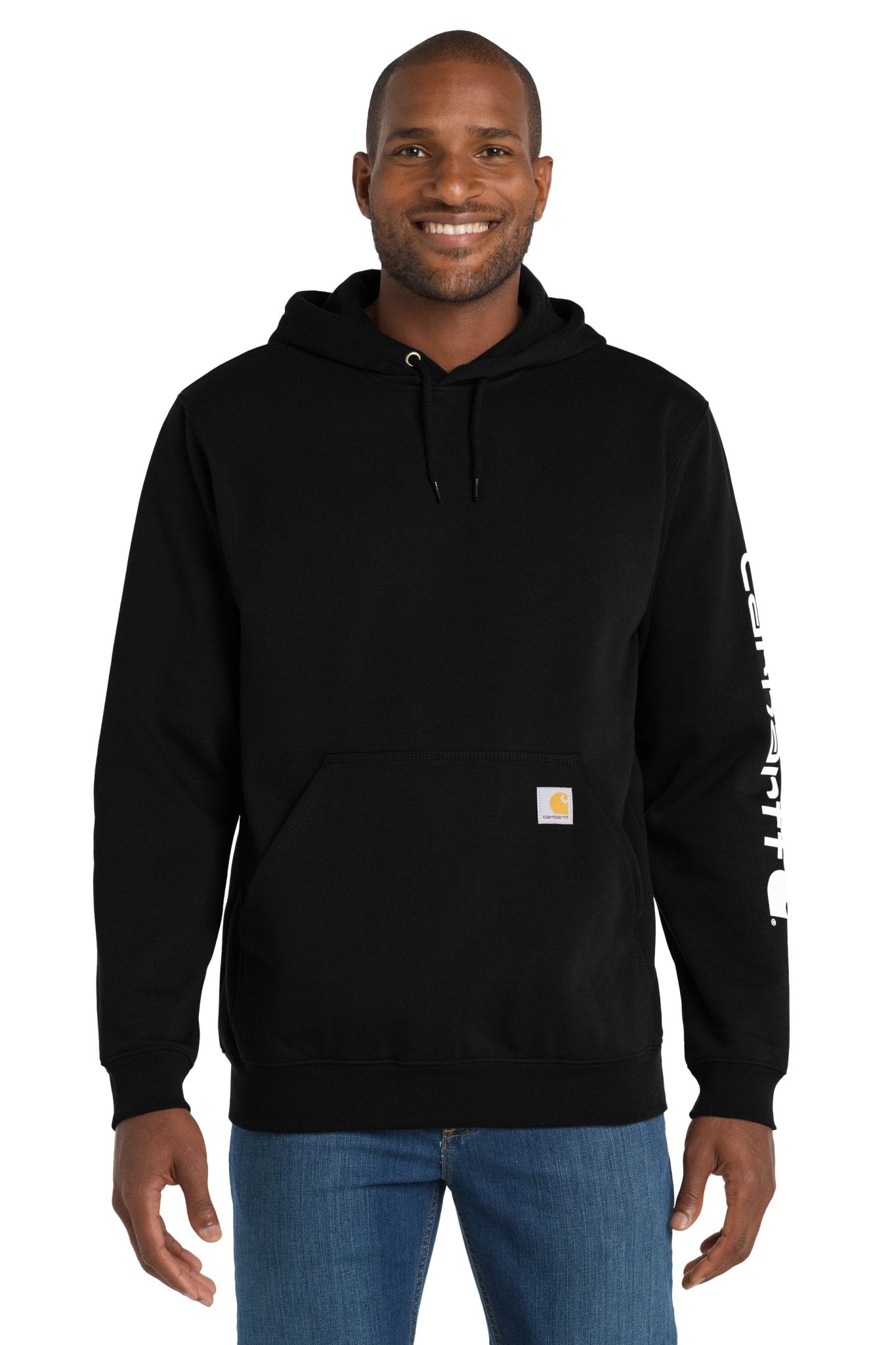 Carhartt® Midweight Hooded Logo Sweatshirt | CTK288 | Battle Born Clothing - Shop Battle Born Clothing