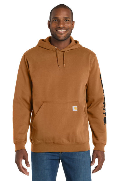 Carhartt® Midweight Hooded Logo Sweatshirt | CTK288 | Battle Born Clothing - Shop Battle Born Clothing