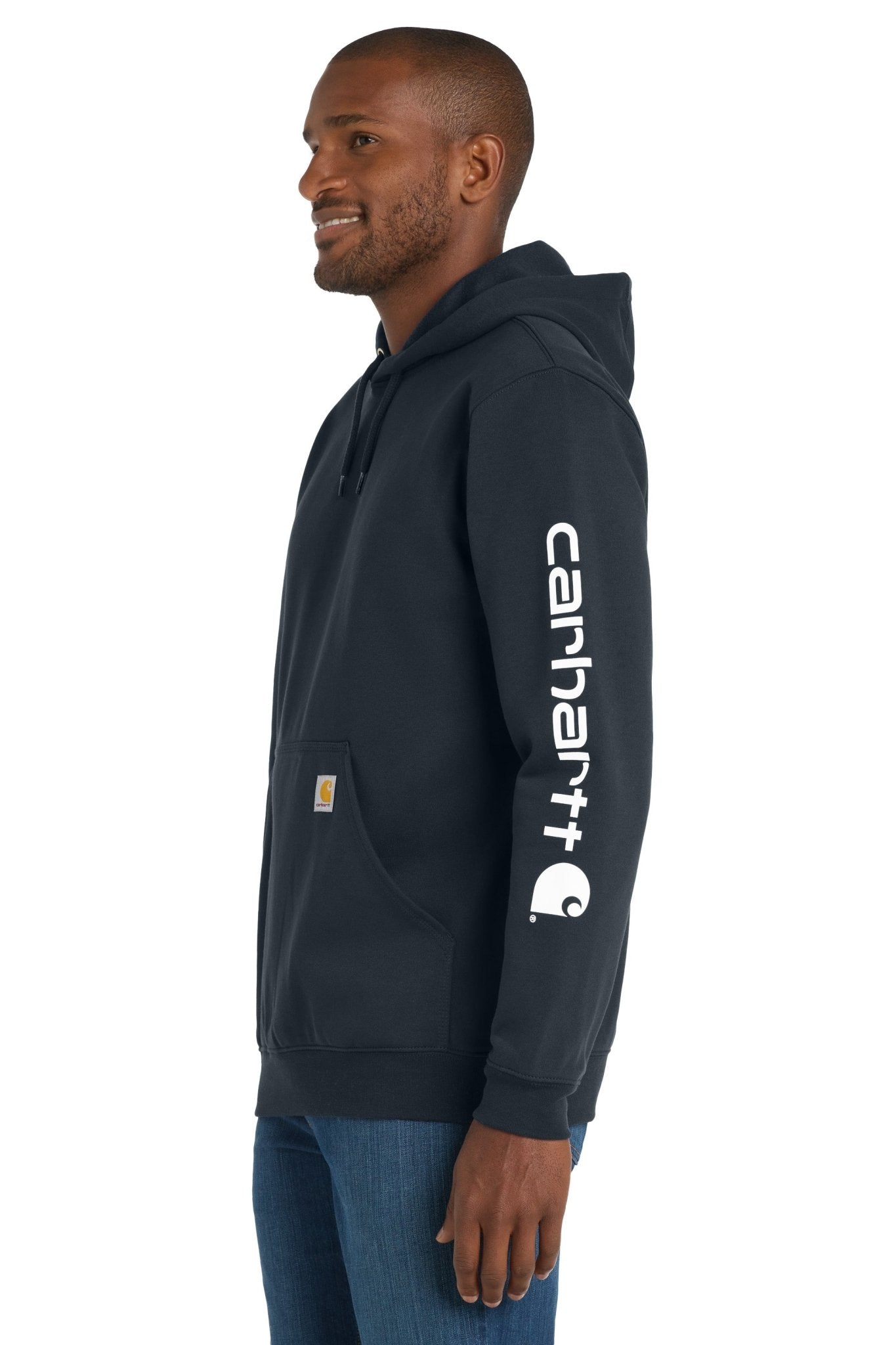 Carhartt® Midweight Hooded Logo Sweatshirt | CTK288 | Battle Born Clothing - Shop Battle Born Clothing
