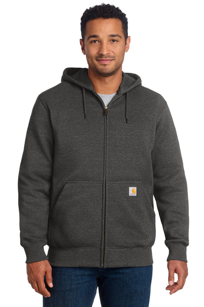 Carhartt® Rain Defender® Paxton Heavyweight Hooded Zip - Front Sweatshirt (CT100614) - Shop Battle Born Clothing