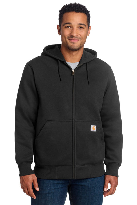 Carhartt® Rain Defender® Paxton Heavyweight Hooded Zip - Front Sweatshirt (CT100614) - Shop Battle Born Clothing