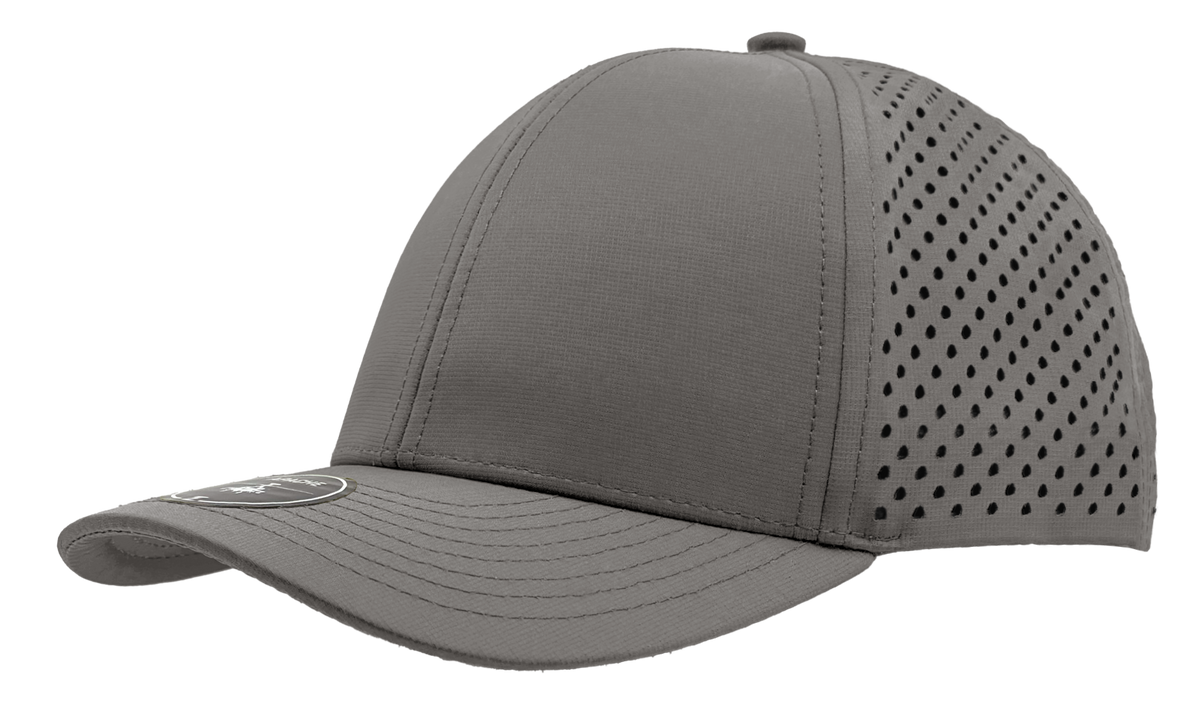 Zapped Headwear Apache 6-Panel Hat - Grey