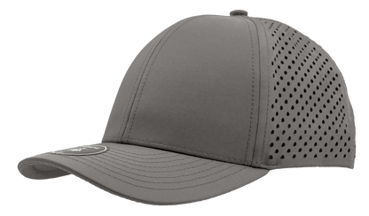 Zapped Headwear Apache 6-Panel Hat - Grey