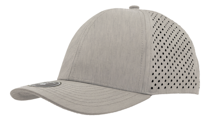 Zapped Headwear Apache 6-Panel Hat - Heather Grey