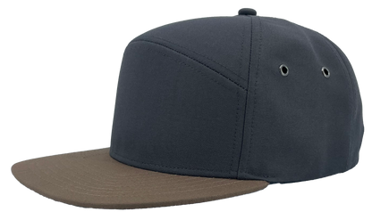 Zapped Headwear Gunny Hat - Charcoal/Brown