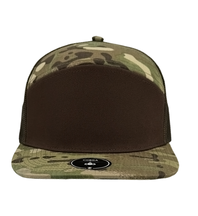 Zapped Headwear Cobra Flat Bill Snapback
