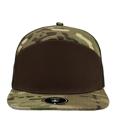 Zapped Headwear Cobra Flat Bill Snapback