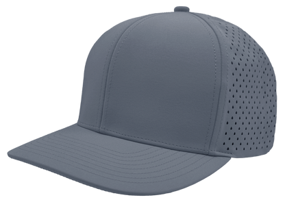 Zapped Headwear Bomber 6-Panel Hat - Dusty Blue