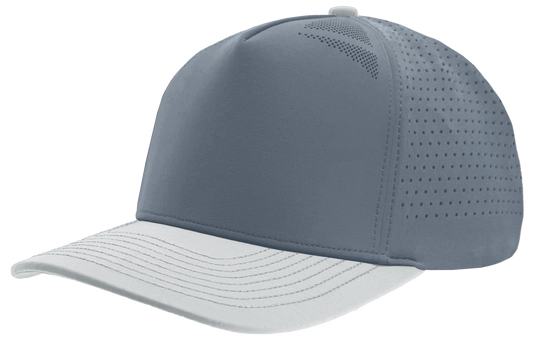 Zapped Headwear Blackhawk Elite Hat - Steel blue/silver bill