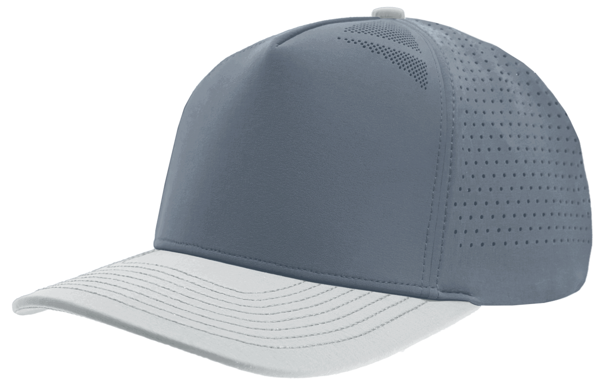 Zapped Headwear Blackhawk Elite Hat - Steel blue/silver bill