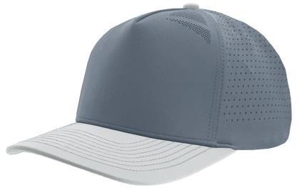 Zapped Headwear Blackhawk Elite Hat - Steel blue/silver bill