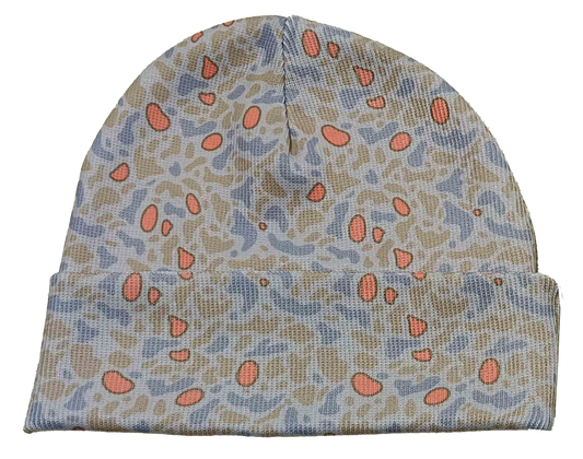 Zapped Headwear Pattern Cuff Beanie - Fish Scales