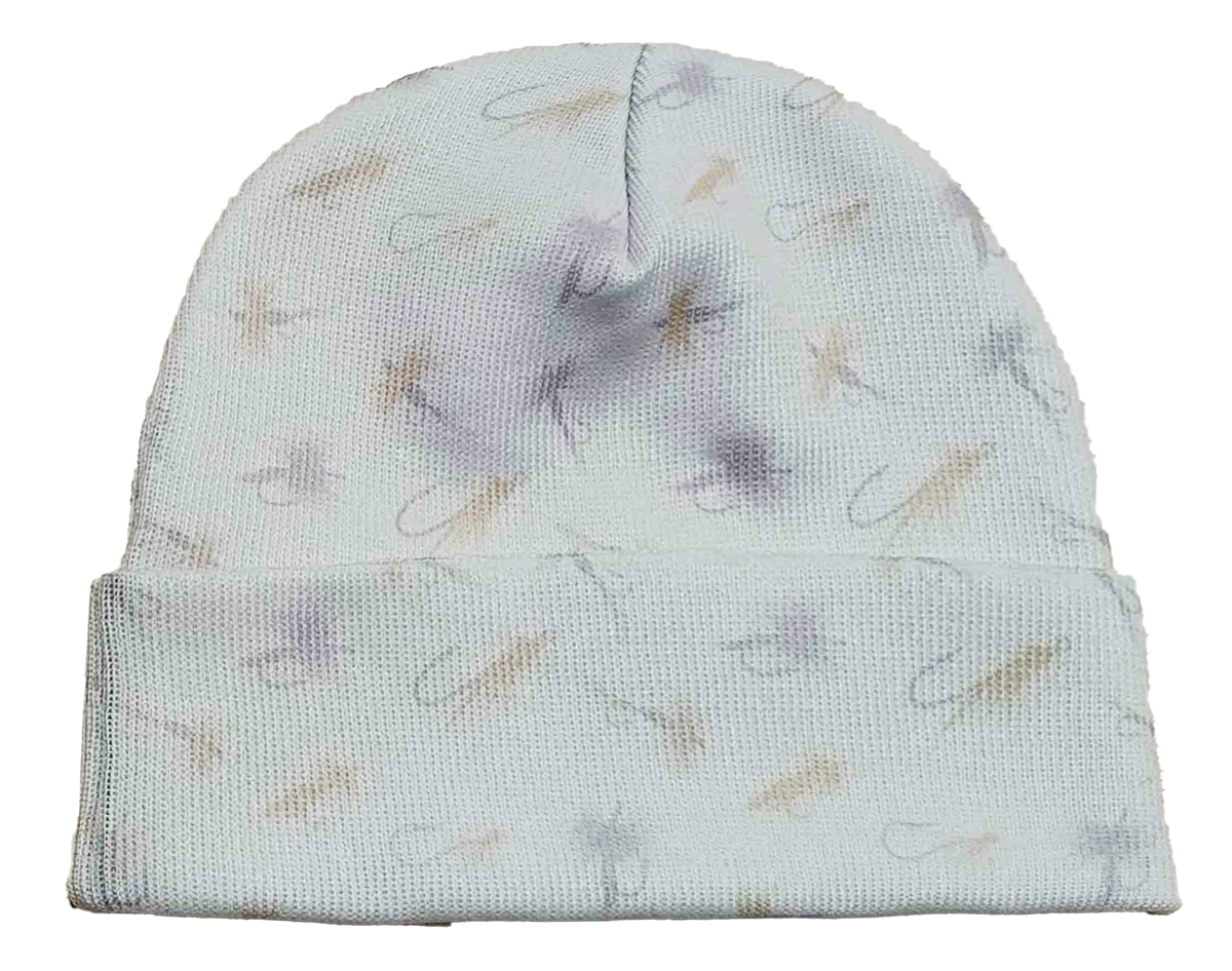 Zapped Headwear Pattern Cuff Beanie - Fly fishers