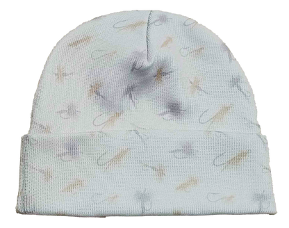 Zapped Headwear Pattern Cuff Beanie - Fly fishers