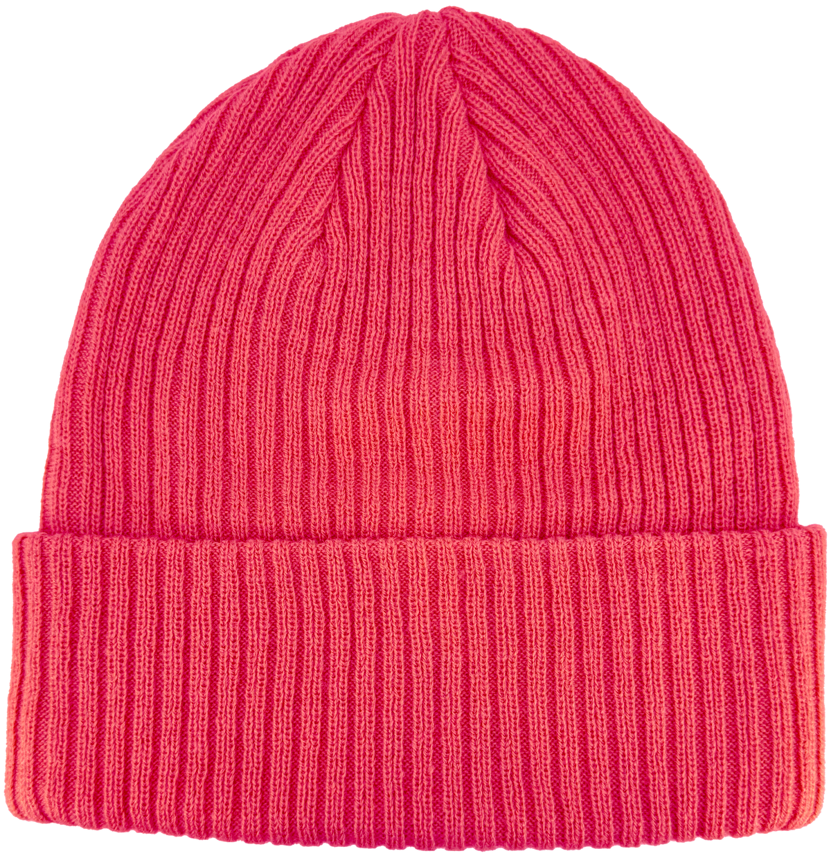 Zapped Headwear Knitted Cuff Beanie - Fuchsia