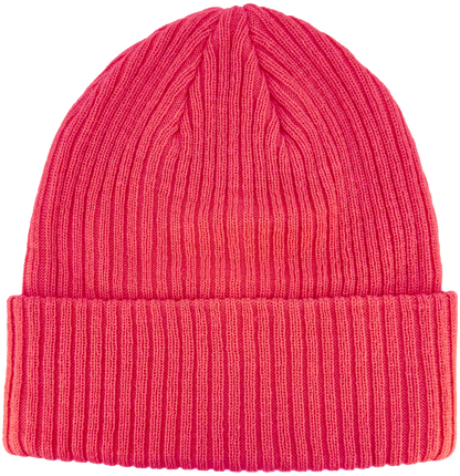 Zapped Headwear Knitted Cuff Beanie - Fuchsia