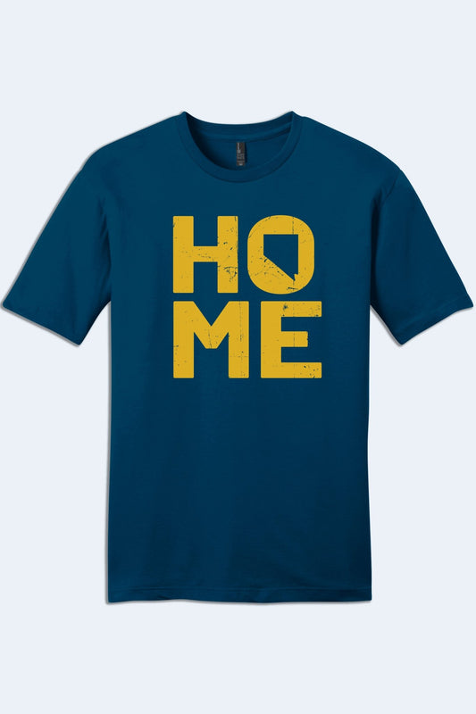 Home is Nevada Graphic Tee - Comfortable Ring - Spun Cotton T-Shirt | Battle Born Clothing - Shop Battle Born Clothing