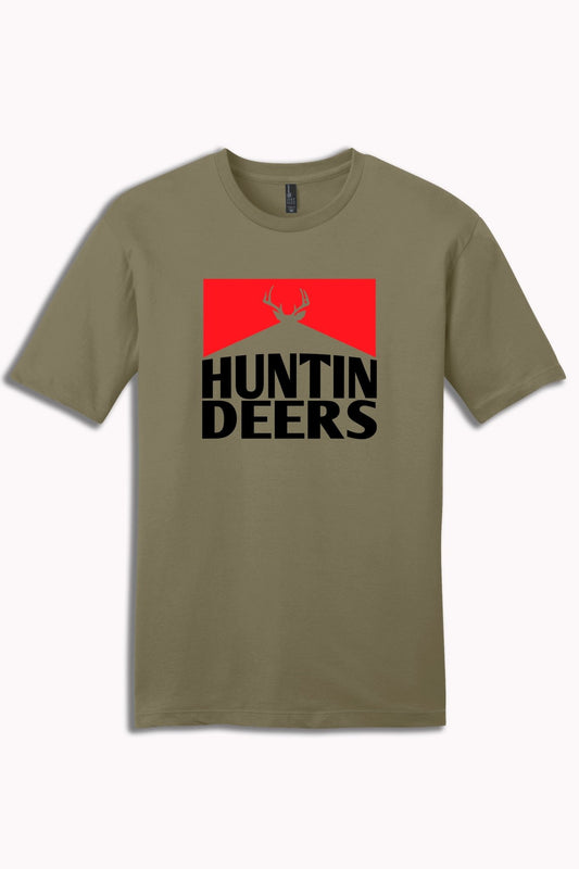 Hunting Deers Classic Cotton Tee” – Comfort Meets the Wild - Shop Battle Born Clothing