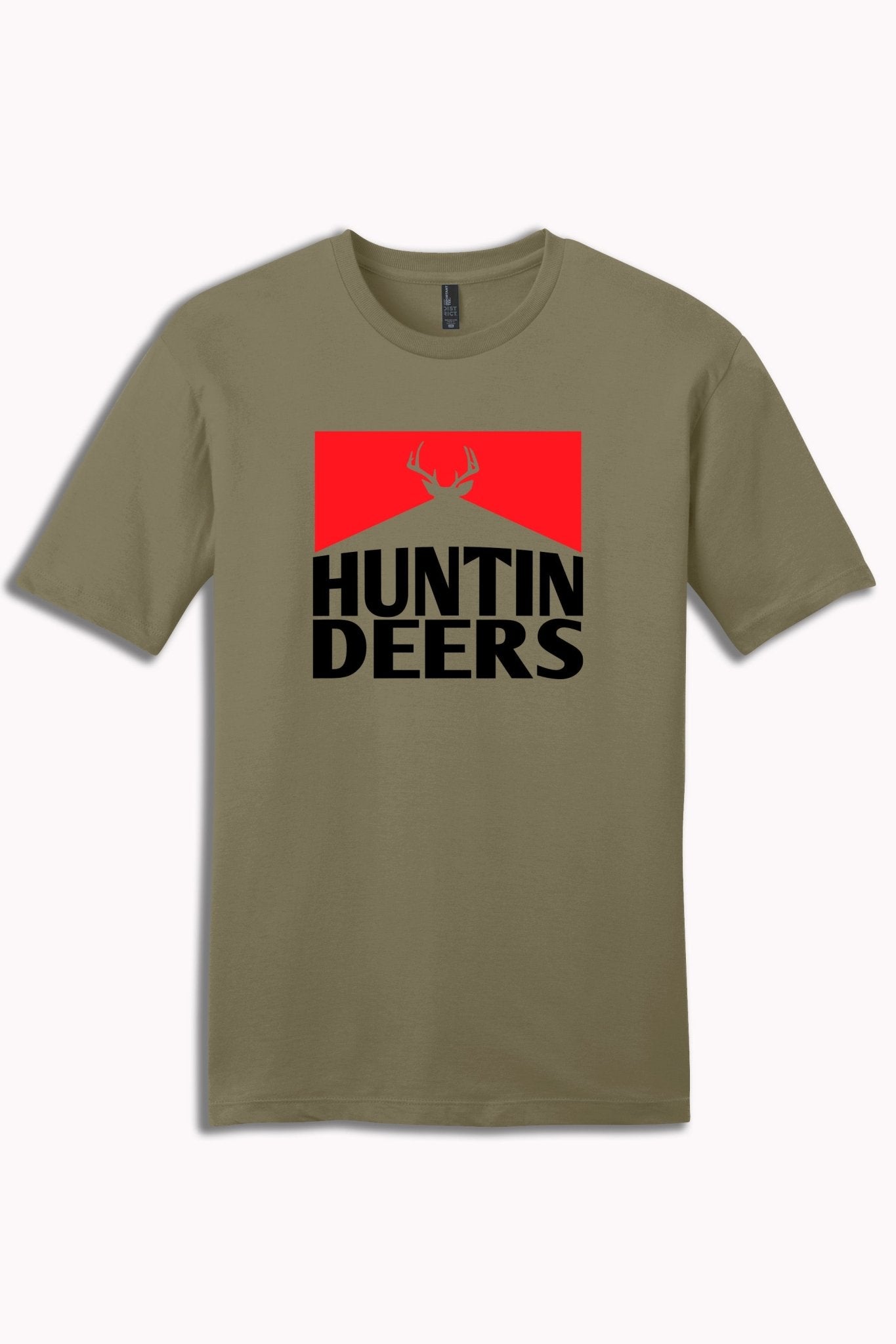 Hunting Deers Classic Cotton Tee” – Comfort Meets the Wild - Shop Battle Born Clothing
