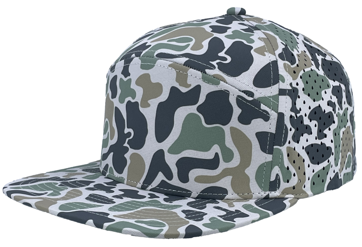 Zapped Headwear Osprey 7-Panel Hat - Jungle camo