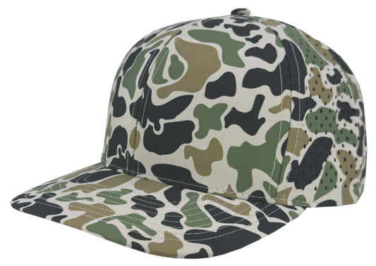 Zapped Headwear Bomber 6-Panel Hat - Jungle camo