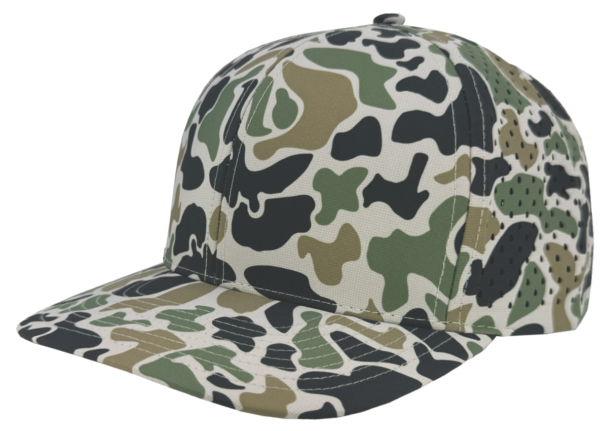 Zapped Headwear Bomber 6-Panel Hat - Jungle camo